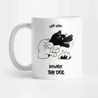 Beware The Dog Mug